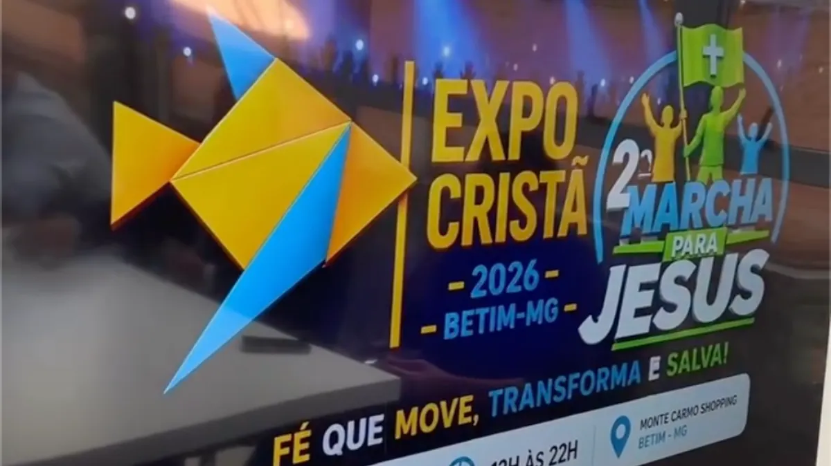 Lei em Betim usa nome e visual da Expo Cristã e abre caminho para disputa na Justiça