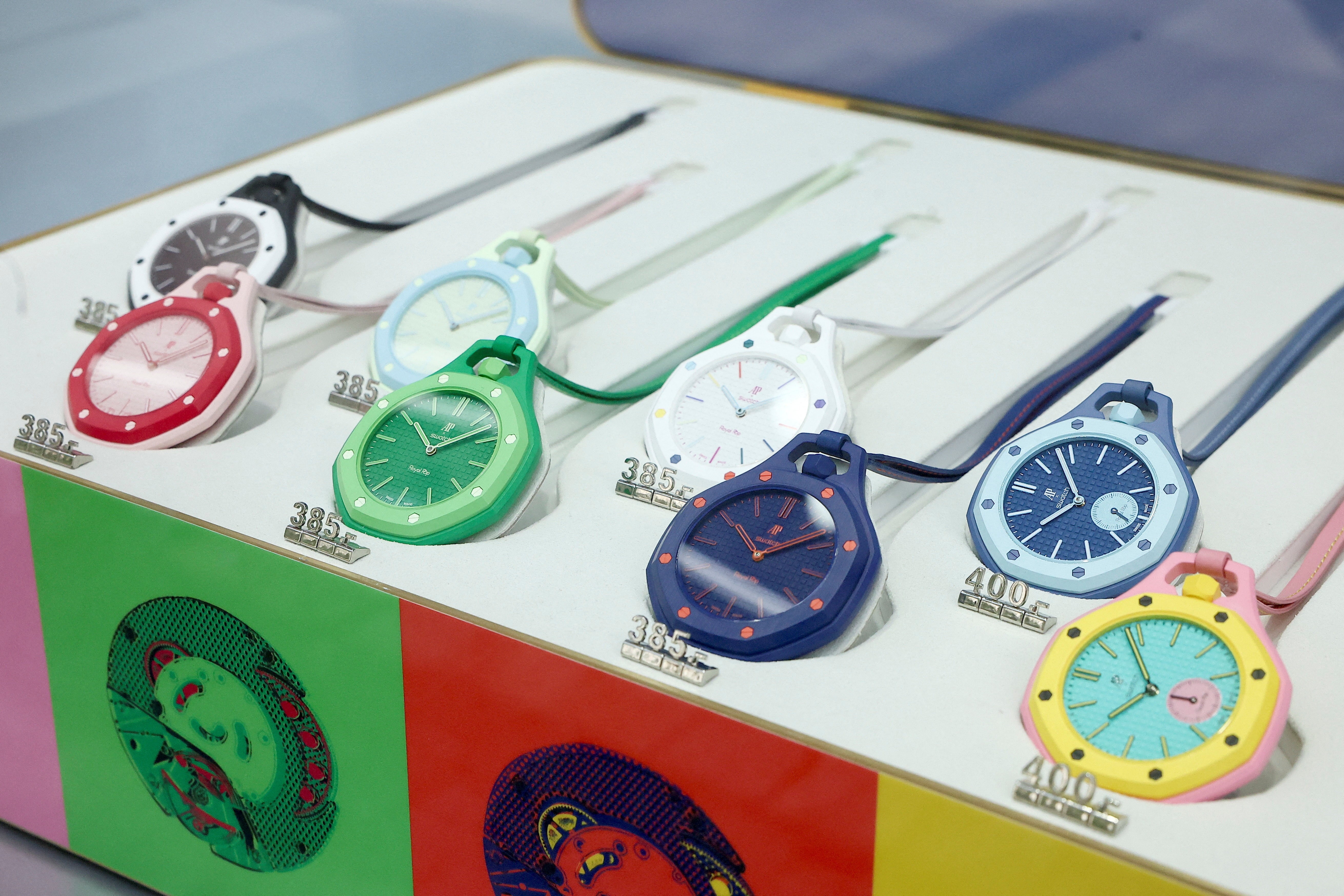 Royal Pop da Swatch com Audemars Piguet provoca tumultos globais e revenda ultrapassa US$ 25 mil