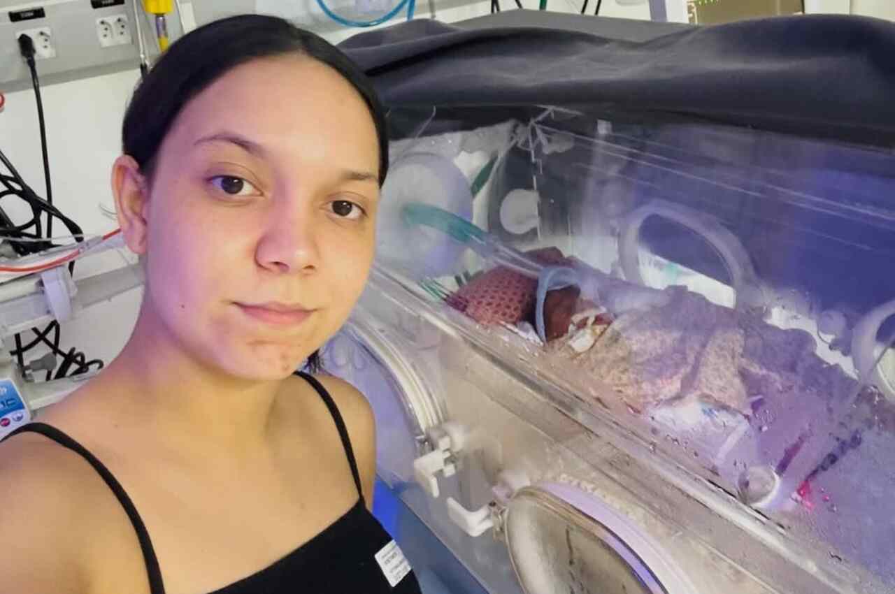 Surgimento de manchas leva médicos a realizar cirurgia de emergência no filho de Vitória Souza, internado há 50 dias