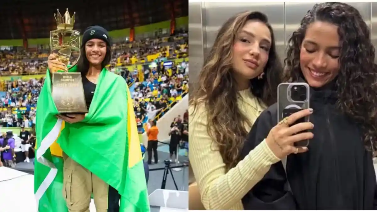 Skatista evangélica Rayssa Leal assume bissexualidade e confirma namoro