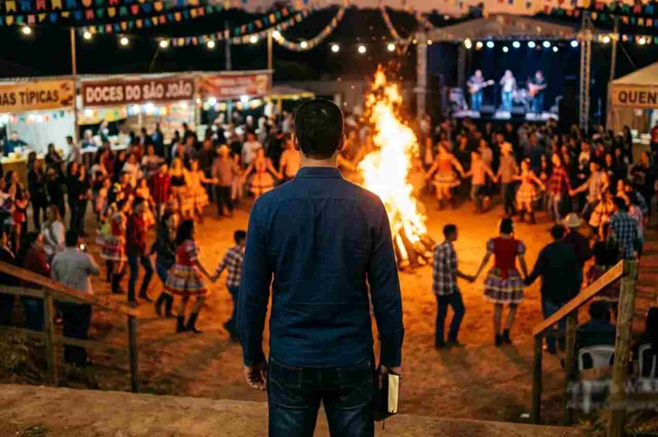 ‘Recuse a comida’: vídeo de pastor reacende debate sobre Festa Junina e acusação de paganismo