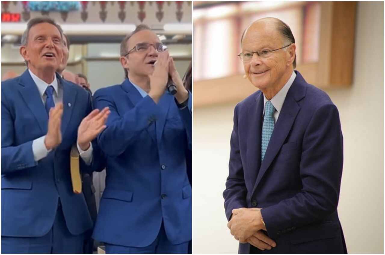 Madureira homenageia Edir Macedo; Crivella registra e vídeo ganha grande repercussão