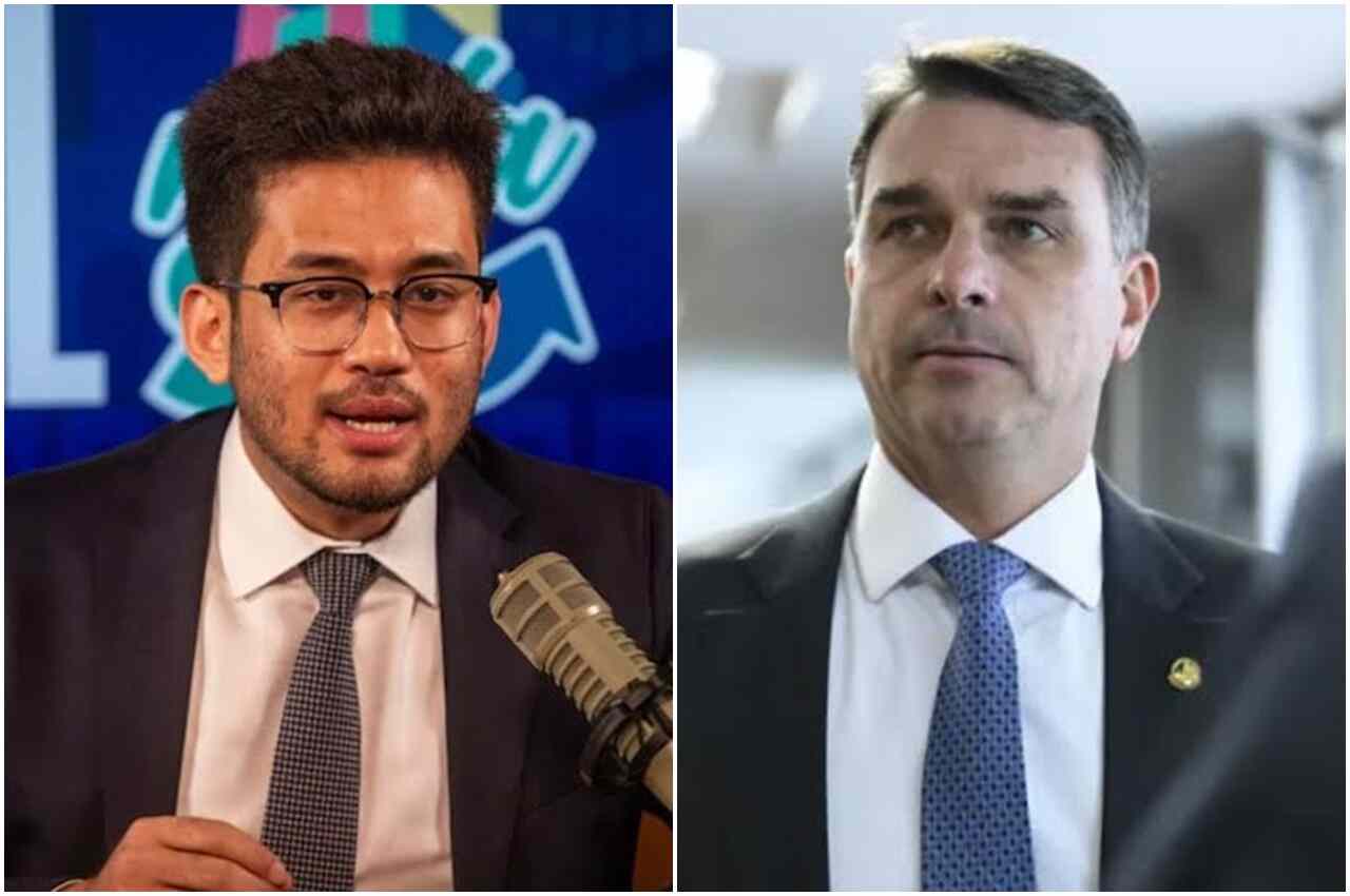 Kim Kataguiri diz que vídeo com suposta infidelidade de Flávio Bolsonaro, em festa ligada a Daniel Vorcaro, pode vir à tona