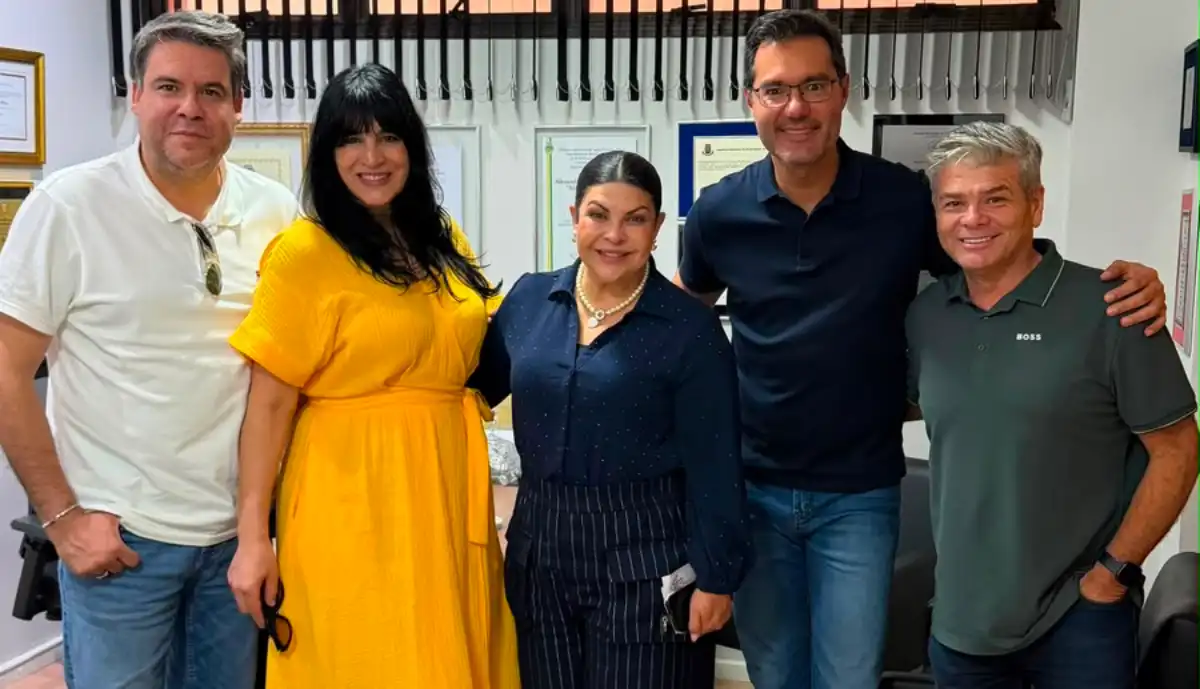 Alex Madureira recebe Vanilda Bordieri, candidata a deputada federal nas eleições 2026