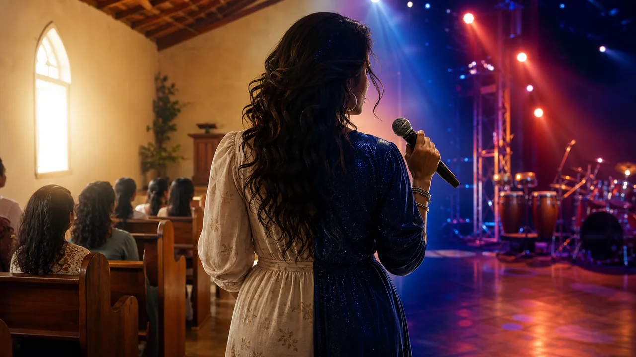 Raphaela Santos começou a cantar em igrejas ainda criança, virou estrela do brega e agora diz que quer seguir carreira na música gospel
