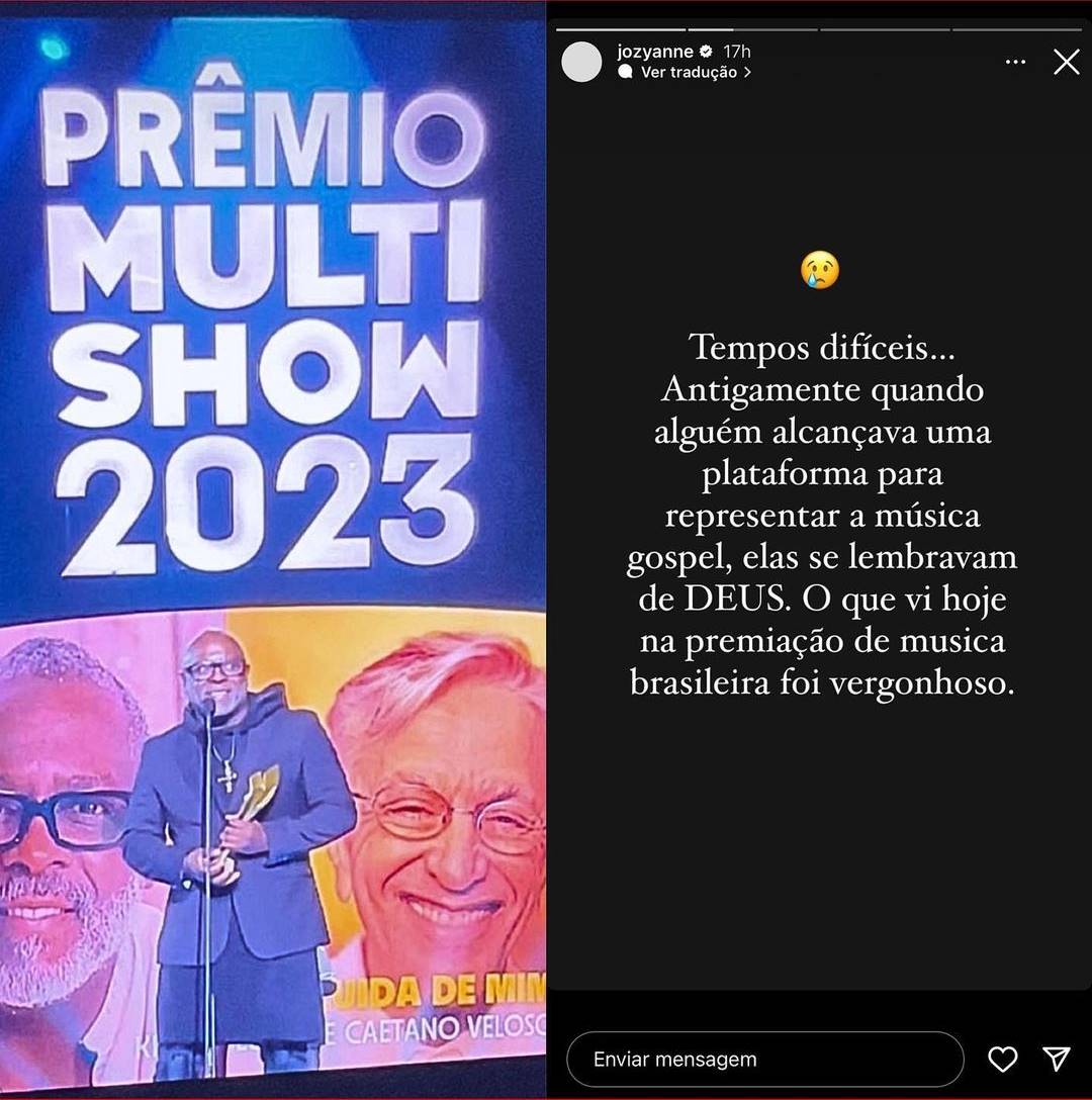 Jozyanne recebeu o diagnóstico de uma doença sem cura, interrompeu a agenda e voltou ao estúdio para gravar um álbum chamado Esperança